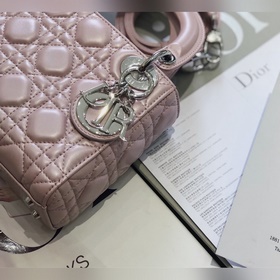 Подлинный продукт  Dior Mini lady classic серия Принцесса Диана 