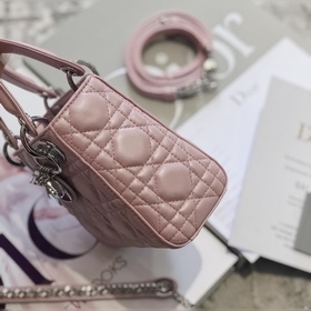 Подлинный продукт  Dior Mini lady classic серия Принцесса Диана 