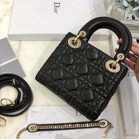 Подлинный продукт  Dior Mini lady classic серия Диана всегда был