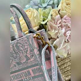 Подлинная мини-сумка для телефона Dior BOOK TOTE «New Foundation 