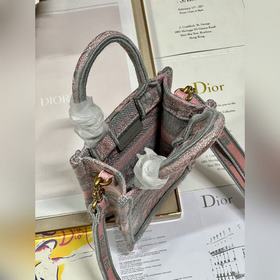 Подлинная мини-сумка для телефона Dior BOOK TOTE «New Foundation 