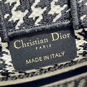 Подлинная мини-сумка для телефона Dior BOOK TOTE (в клетку) Эта с