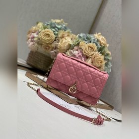 Подлинный продукт высокого качества сумка MISS DIOR «розовая» Эта