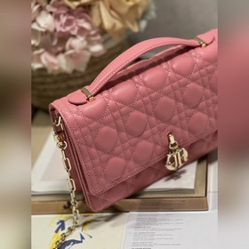 Подлинный продукт высокого качества сумка MISS DIOR «розовая» Эта