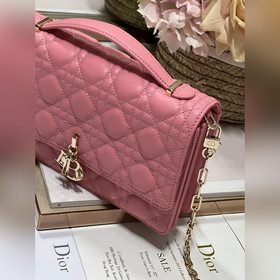 Подлинный продукт высокого качества сумка MISS DIOR «розовая» Эта