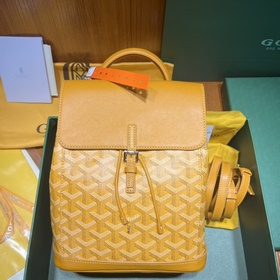 Новая мини-рюкзак Alpin от Goyard из кожи высшего качества от производителя. Мас