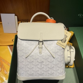 Новая мини-рюкзак Alpin от Goyard из кожи высшего качества от производителя. Мас