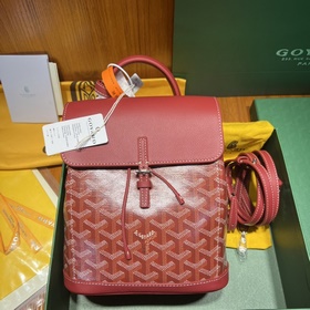 Новая модель мини-рюкзака Alpin от Goyard из кожи высшего качества от производит
