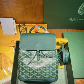 Новая мини-рюкзак Alpin от Goyard из кожи высшего качества от производителя. Мас