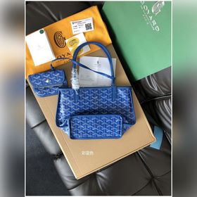 Подлинный GOYARD Оригинальный двусторонний мини-чемодан GOYARD, такой же, как у 