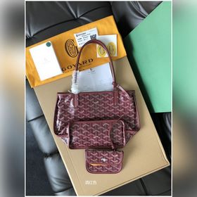 Подлинный GOYARD Оригинальный двусторонний мини-сумка-мама с сумкой-корзиной, та