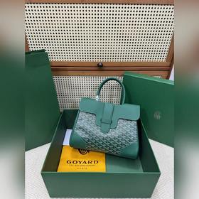 Высший импортный кожаный беспошлинный вариант. Новая мягкая сумка Goyard Sa gon 