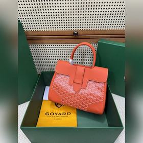 Высший импортный кожаный беспошлинный вариант. Новая мягкая сумка Goyard Sa gon 