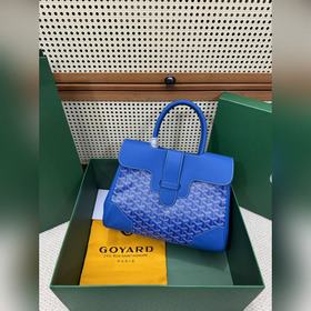 Высший импортный кожаный беспошлинный вариант. Новая мягкая сумка Goyard Sa gon 