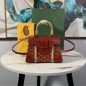 Высший импортный кожаный беспошлинный вариант Goyard (Гойард) новой модели сумки