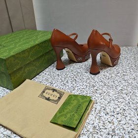 Высококачественные весенние водонепроницаемые туфли на высоком ка
