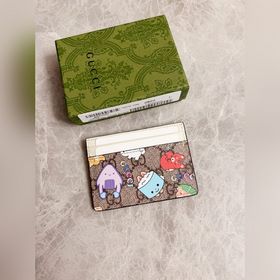 Новинка от Gucci! Карман для карт с камуфляжным рисунком. Изыскан