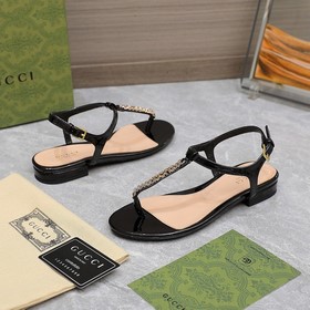 GUCCI 2025 летние сандалии с классической логотипной цепочкой Нов