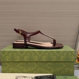 GUCCI 2025 летние сандалии с классической логотипной цепочкой Нов