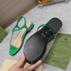 GUCCI 2025 летние сандалии с классической логотипной цепочкой Нов