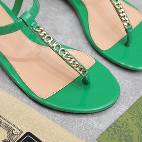 GUCCI 2025 летние сандалии с классической логотипной цепочкой Нов