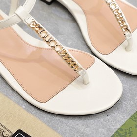 GUCCI 2025 летние сандалии с классической логотипной цепочкой Нов
