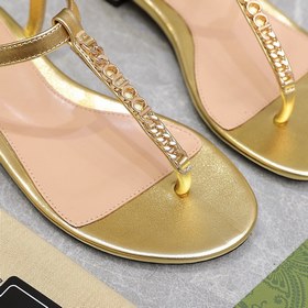 GUCCI 2025 летние сандалии с классической логотипной цепочкой Нов