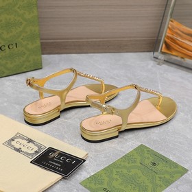 GUCCI 2025 летние сандалии с классической логотипной цепочкой Нов