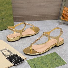 GUCCI 2025 летние сандалии с классической логотипной цепочкой Нов