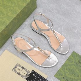 GUCCI 2025 летние сандалии с классической логотипной цепочкой Нов