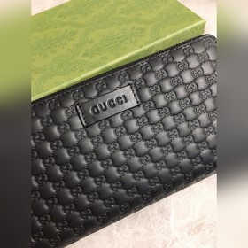 Новейший кошелек на молнии ~ Оригинальный кожаный кошелек Small G