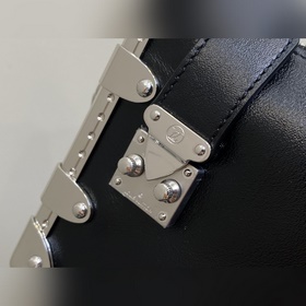 Высококачественная оригинальная сумка M25445 из черной кожи с мяг