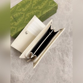 Новейший кожаный кошелек Gucci из оригинальной фабрики с двухцвет