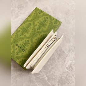 Новейший кожаный кошелек Gucci из оригинальной фабрики с двухцвет