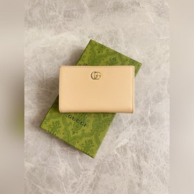 Новейший кожаный кошелек Gucci из оригинальной фабрики с двухцвет