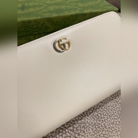 Новейший кожаный кошелек Gucci из оригинальной фабрики с двухцвет