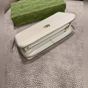 Новейший кожаный кошелек Gucci из оригинальной фабрики с двухцвет