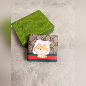 Новинка от Gucci! Короткий кошелек с камуфляжным рисунком! Изыска