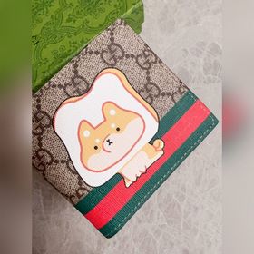 Новинка от Gucci! Короткий кошелек с камуфляжным рисунком! Изыска