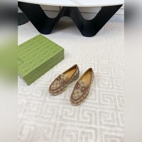 Gucci/Гуччи 2025 осень-зима новинка на толстой подошве седловидно