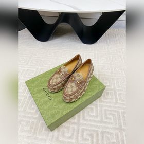 Gucci/Гуччи 2025 осень-зима новинка на толстой подошве седловидно