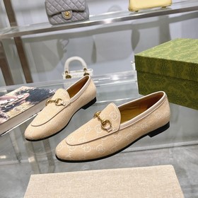 1819-11 Лимонный желтый (35-41) Лоферы из коллекции Gucci Jordaan