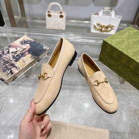 1819-11 Лимонный желтый (35-41) Лоферы из коллекции Gucci Jordaan