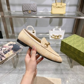 1819-11 Лимонный желтый (35-41) Лоферы из коллекции Gucci Jordaan