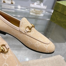 1819-11 Лимонный желтый (35-41) Лоферы из коллекции Gucci Jordaan