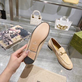 1819-11 Лимонный желтый (35-41) Лоферы из коллекции Gucci Jordaan