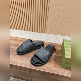 #Только для мужчин #Летние шлепанцы Gucci с липучкой Высококачес