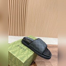 #Только для мужчин #Летние шлепанцы Gucci с липучкой Высококачес