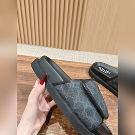 #Только для мужчин #Летние шлепанцы Gucci с липучкой Высококачес