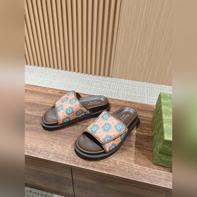 #Только для мужчин #Летние шлепанцы Gucci с липучкой Высококачес
